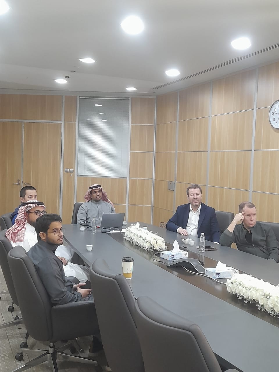 زيارة وفد من الجامعة الوطنية للبحوث النووية الروسية لكلية الهندسة بالخرج