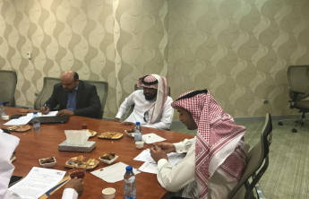 كلية الهندسة تعقد اجتماعاً مع الهيئة السعودية للمهندسين