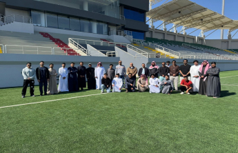 زيارة ميدانية لملعب الجامعة