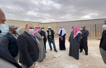 A visit by a delegation of faculty members from the College of Engineering, led by the Dean of the College, Dr. Ali Abdullah Al-Drees, to the headquarters of the Arabian Gas Company in the Industrial Area of Al-Kharj.