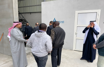A visit by a delegation of faculty members from the College of Engineering, led by the Dean of the College, Dr. Ali Abdullah Al-Drees, to the headquarters of the Arabian Gas Company in the Industrial Area of Al-Kharj.