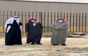 A visit by a delegation of faculty members from the College of Engineering, led by the Dean of the College, Dr. Ali Abdullah Al-Drees, to the headquarters of the Arabian Gas Company in the Industrial Area of Al-Kharj.