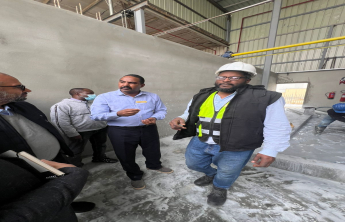A visit by a delegation of faculty members from the College of Engineering, led by the Dean of the College, Dr. Ali Abdullah Al-Drees, to the headquarters of the Arabian Gas Company in the Industrial Area of Al-Kharj.