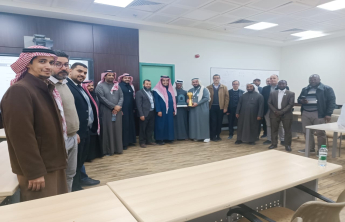 تكريم الطالب عبد العزيز بن سعد المنيصير