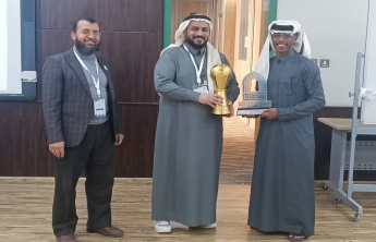 تكريم الطالب عبد العزيز بن سعد المنيصير