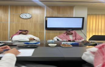 إجتماعات مسؤولي الكلية مع عمادة شؤون الطلاب
