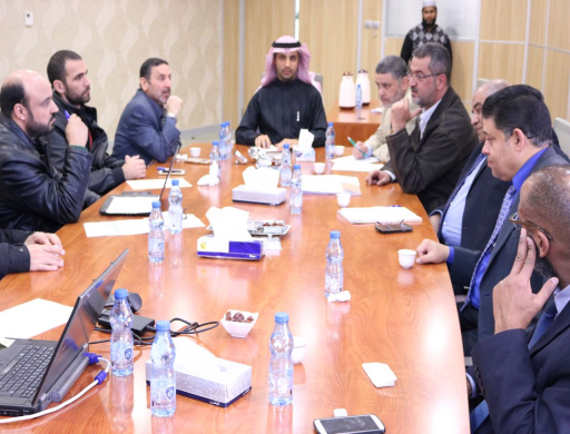 لجنة الخطة الاستراتيجية تعقد اجتماعاً مع مكتب التخطيط الاستراتيجي بوكالة الجامعة للتطوير و الجودة