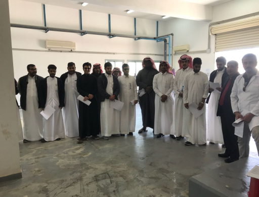 طلاب قسم الهندسة المدنية يزورون محطة معالجة المياه