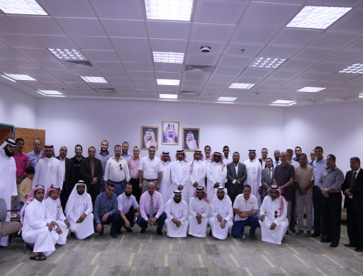 كلية الهندسة بالخرج تقيم لقاء معايدة لمنسوبيها