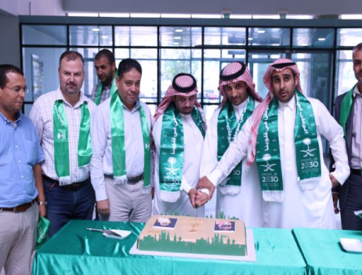 كلية الهندسة تحتفل باليوم الوطني الثامن والثمانون